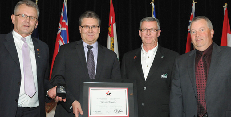 WHL’S Kevin Muench Honoured by Hockey Canada