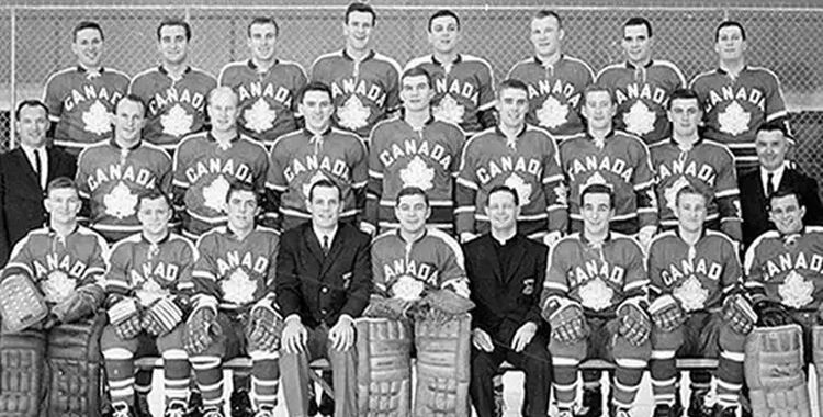 A Look Back at the Olympic Hockey Debut of Canada's National Team