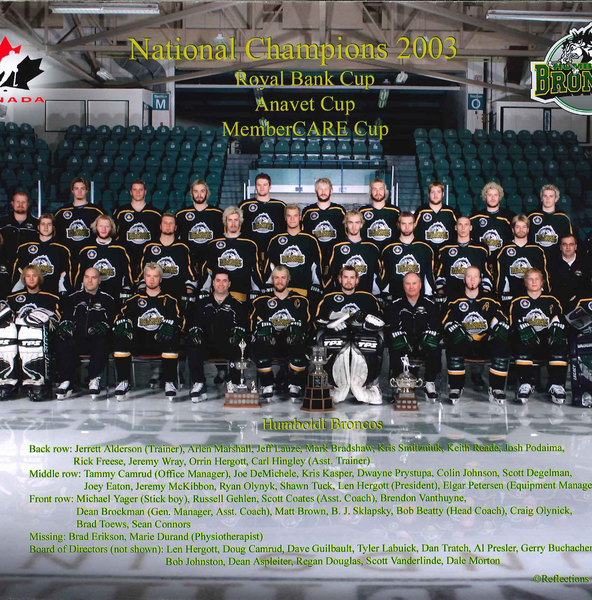 2002-2003 Humboldt Broncos