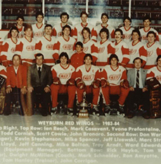 1983-84 Weyburn Red Wings