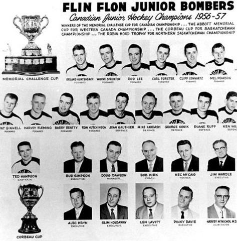 1956-1957 Flin Flon Junior Bombers